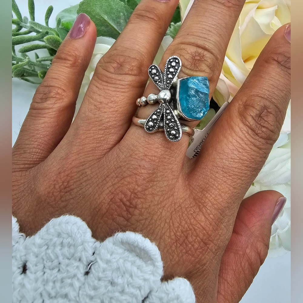 🥰 ROYAL DRAGONFLY RING - Picture 4 of 7
